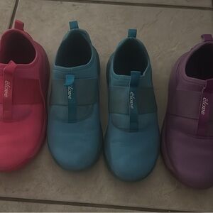 Pink and Blue Slip-On Nurse Shoes